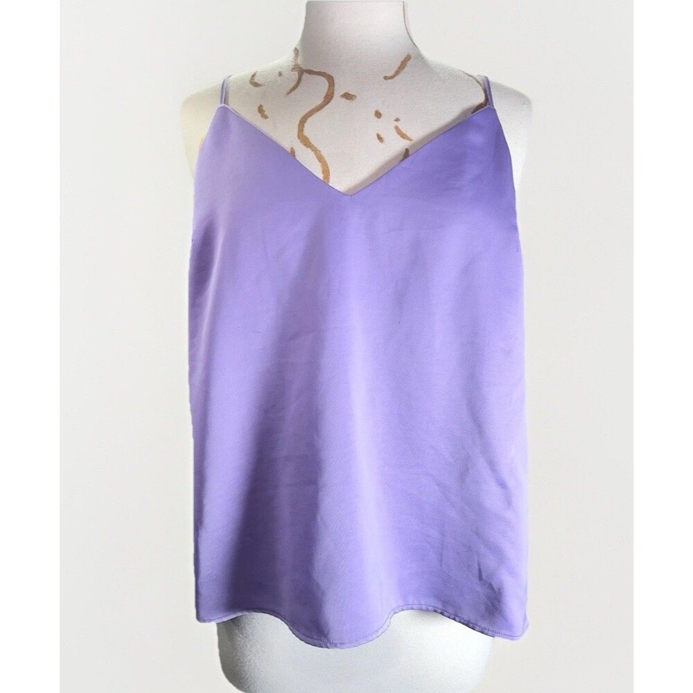A New Day Camis Size L Women's Strappy Pastel English Garden Regency Core Top